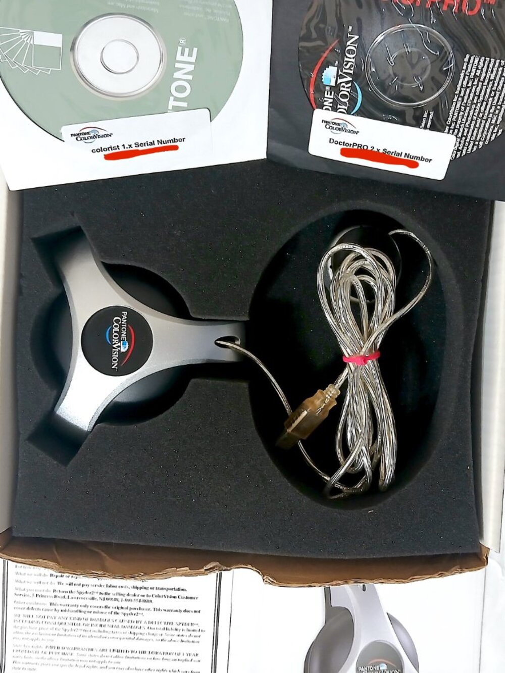 Pantone ColorVision Spyder2PRO Monitor Calibration System Tested Complete Box - Picture 6 of 12